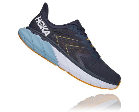 Hoka Arahi 5 Supportive - Sapatos Ortopédicos Homem Azuis / Azuis | PT-sBmezyl